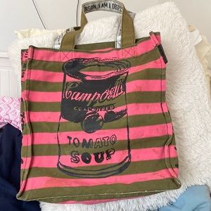 Andy Warhol Campbells Soup Tote
